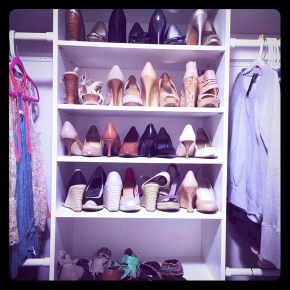 Cleaning out my shoe closets!