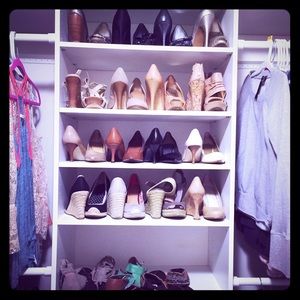 Cleaning out my shoe closets!