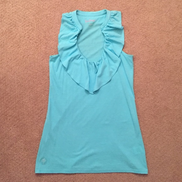 Lilly Pulitzer Blue Tank