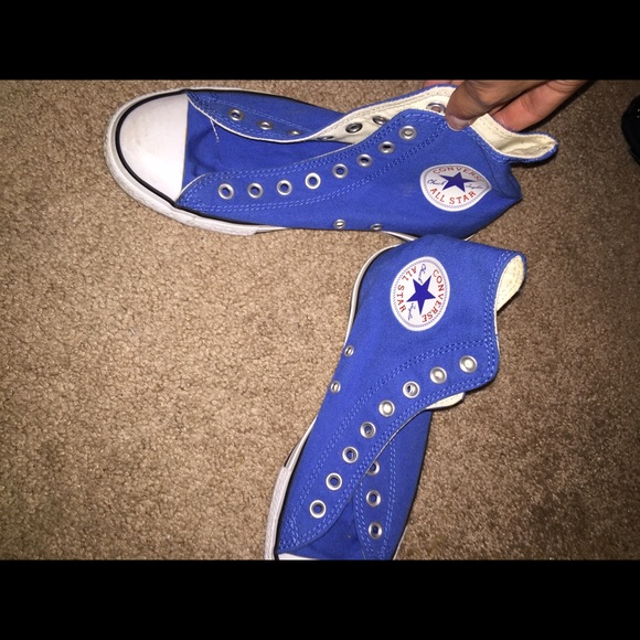 Blue Converse