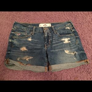Hollister jean shorts