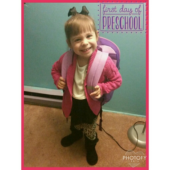 Today is her first day!