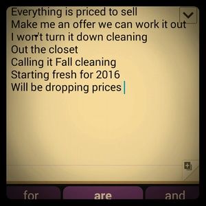 Prices will be dropping