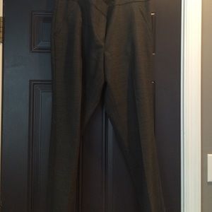Dark gray Loft slacks