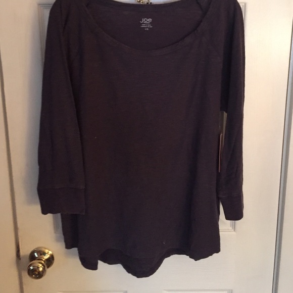 Navy 3/4 sleeve top. NWTS
