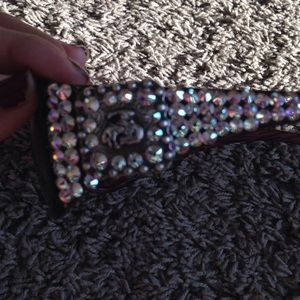 Blinged out Bronc rider sunglasses