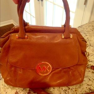 Michael Kors leather handbag