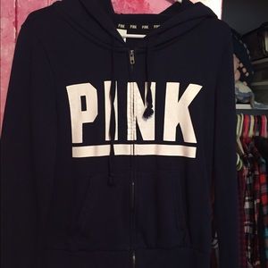 Pink hoodie