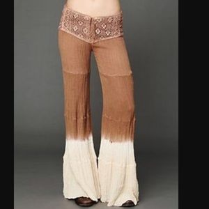 Free People Corset Gauze Pant