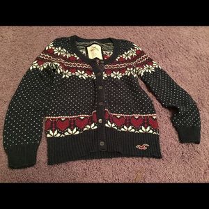 Hollister holiday sweater