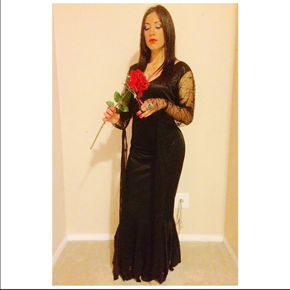 Halloween costume, Morticia Addams