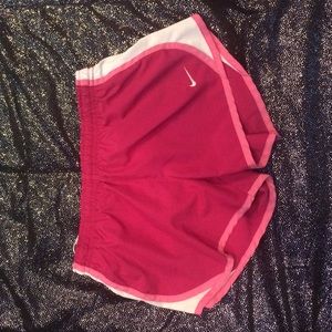 Nike pink shorts
