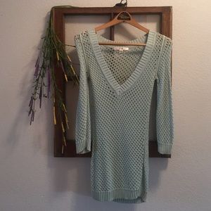*NWOT* Tiffany Blue Loose Knit Sweater