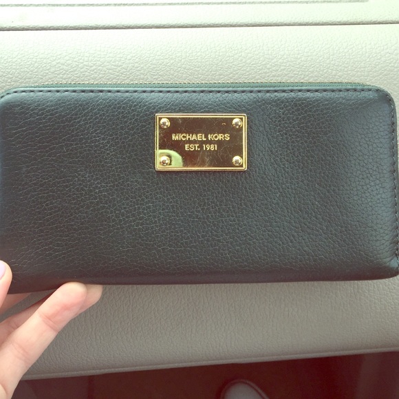 Forest Green Michael Kors Wallet