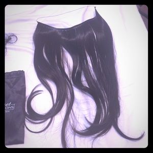 Hair extensions black