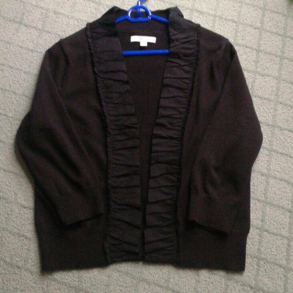 Bass black cardigan