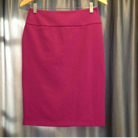 Hot Pink Pencil Skirt