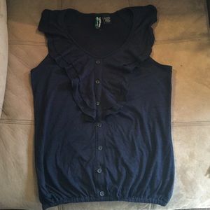 Navy Blue Tank Top