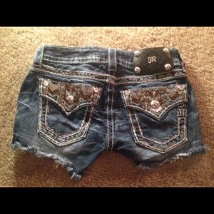 Size 24 Miss Me shorts