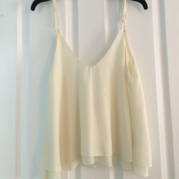 Cream tank from Tobi