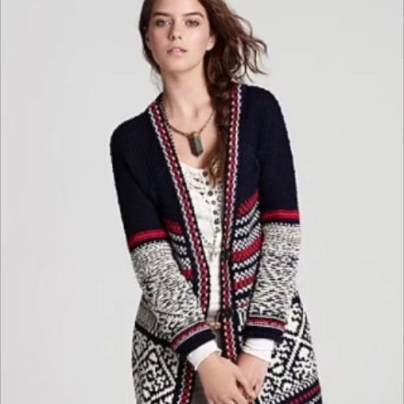 ✨ SOLD✨ Free people cardigan heavy sweater small
