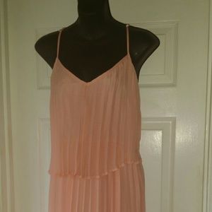 Bar III coral knee length dress