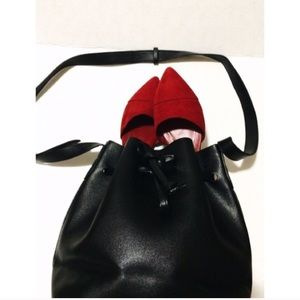 Chinese laundry red flats