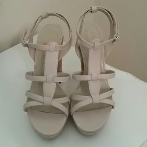 Nude Platform Heels