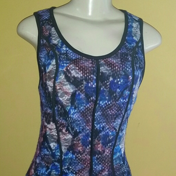 BAR III lace dress