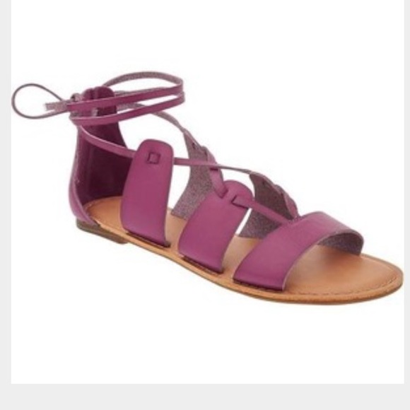 Old Navy Shoes - Black old navy tie up sandals Old Navy Shoes - Black old navy tie up sandals