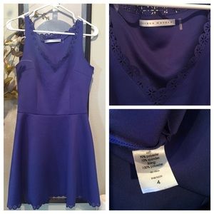 NWOT . Susana Monaco Navy Blue Dress