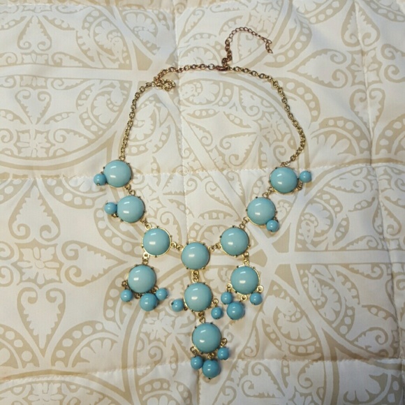 Turquoise bobble necklace