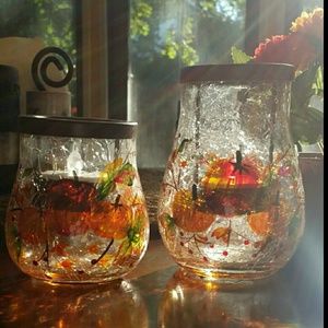 Huge Lot Yankee Candle Pumpkin Crackle Set