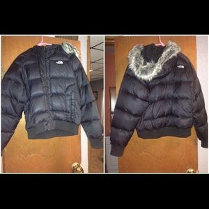 North face winter coat