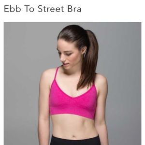 Lululemon Ebb to Street Bra Size 8