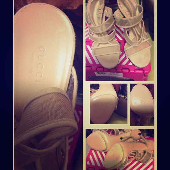 Gucci Shoes - 💕final price💕 Beige Gucci Pumps