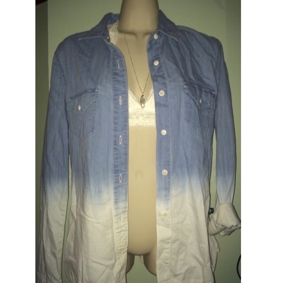 PacSun Tops - Jean shirt from Kendall & Kylie