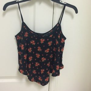 Floral crop top