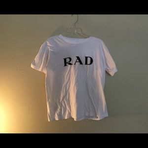 Rad tshirt Brandy Melville