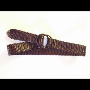 Brown Woven Belt