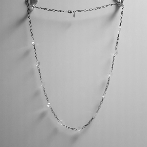 Silver chain necklace