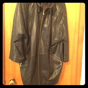 💯‼️REAL‼️Leather Coat