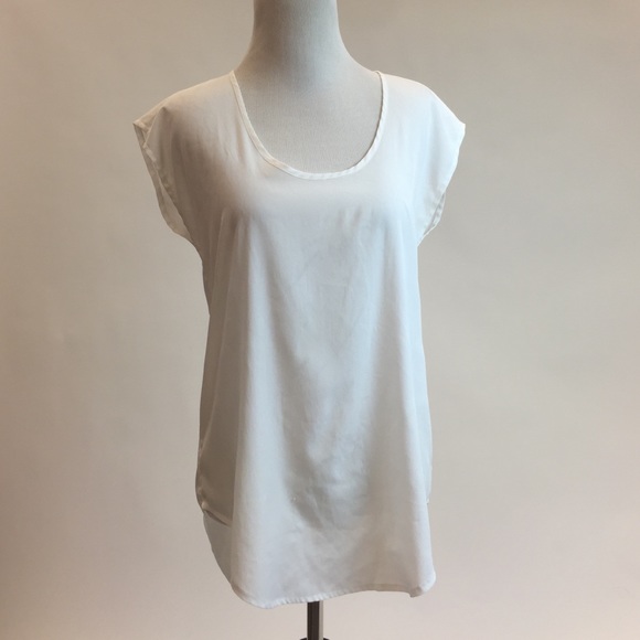 Frenchi Tops - White Blouse