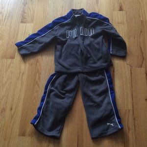 Puma sweat suit