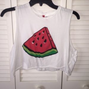 Watermelon Crop Top loose fit🍉🍉🍉❤️