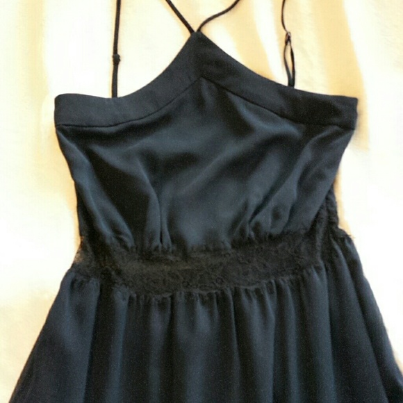 Navy blue long dress - Picture 2 of 4