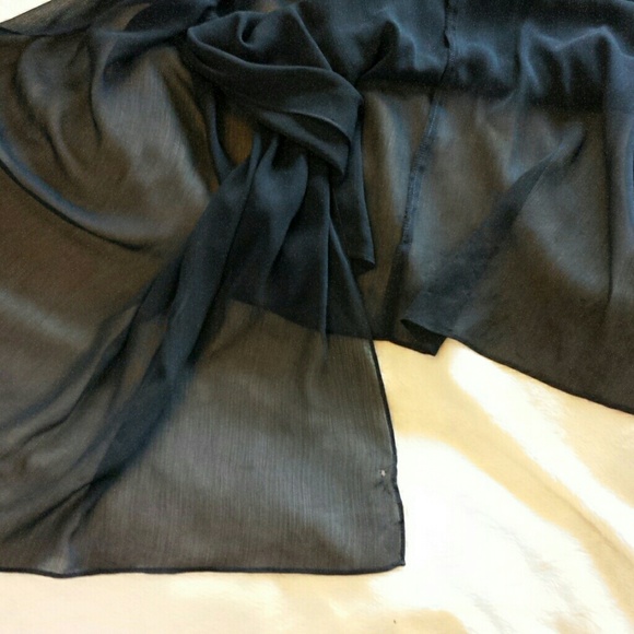 Navy blue long dress - Picture 3 of 4