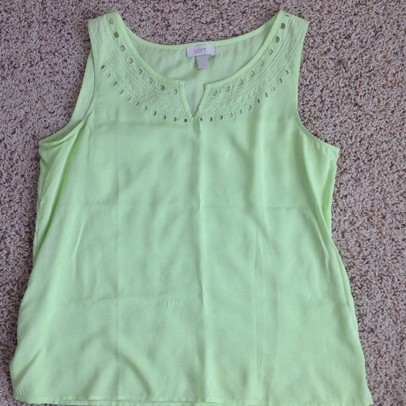 Ladies tank style blouse
