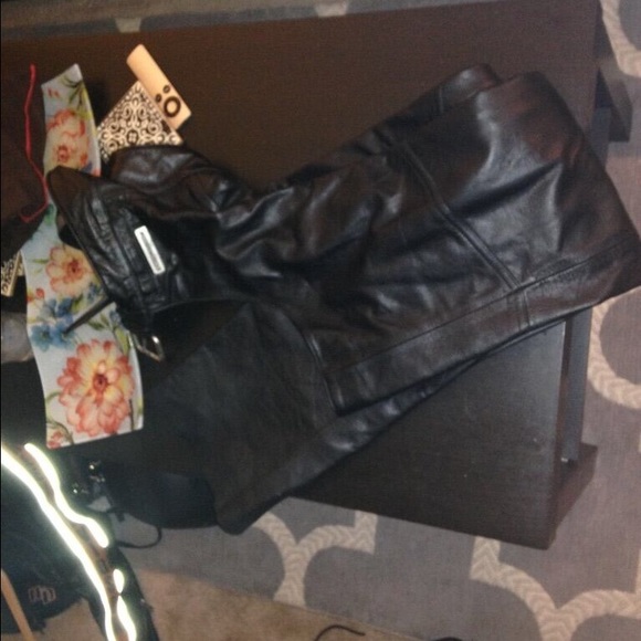 Harley Davidson leather chaps