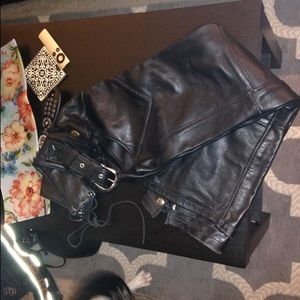 Harley Davidson leather chaps